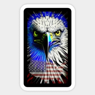 The eagle, our pride Sticker